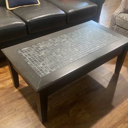 Glass Top Coffee Table 