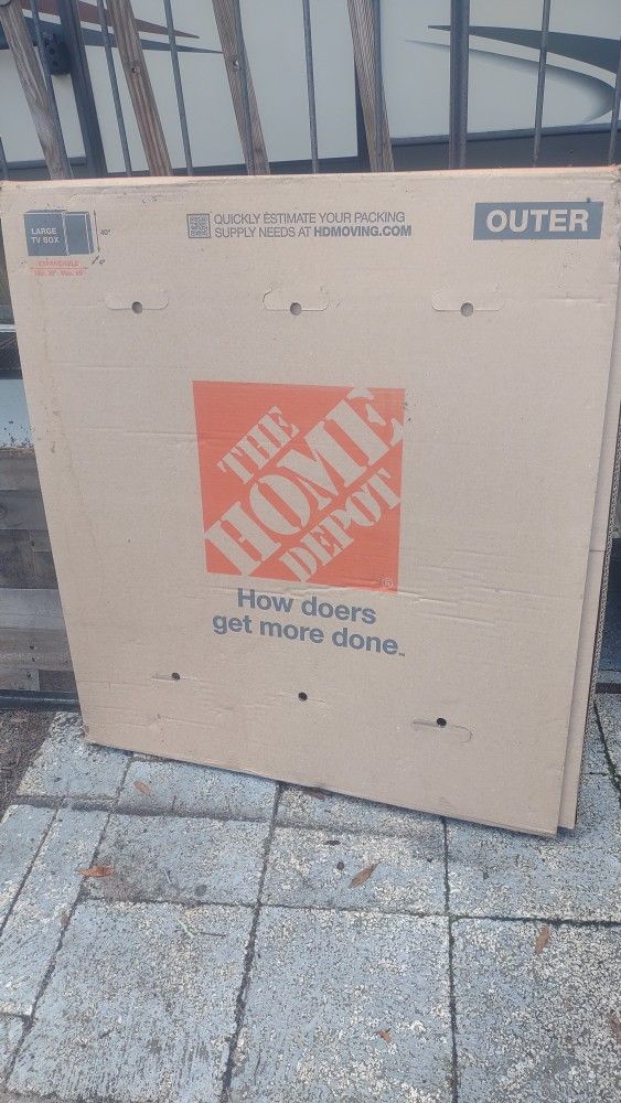 Picture Or TV Moving Box