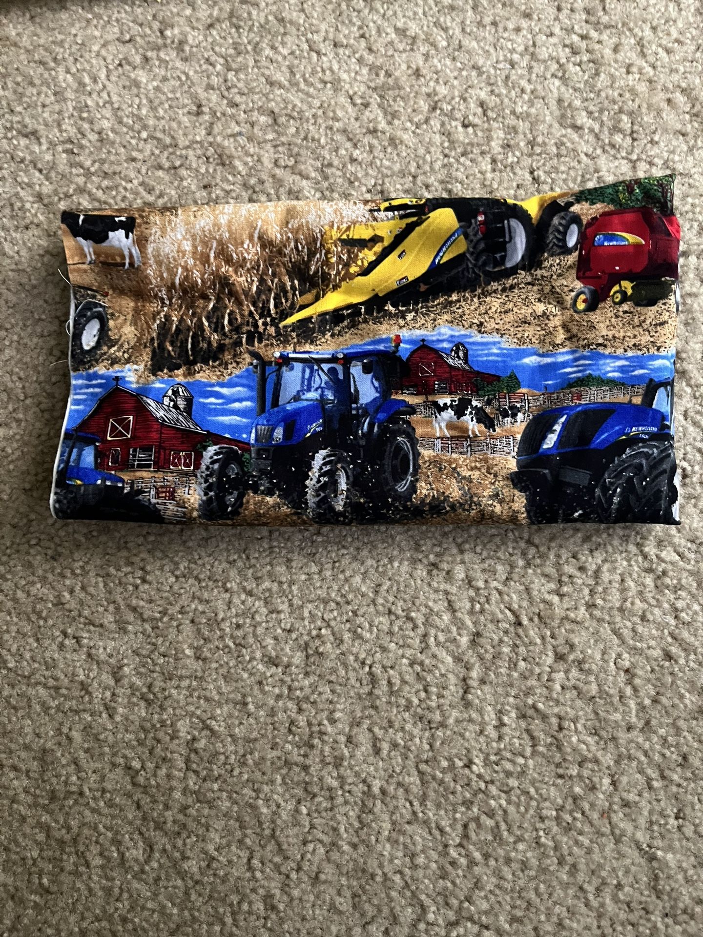 Toy Tractor Truck Fabric