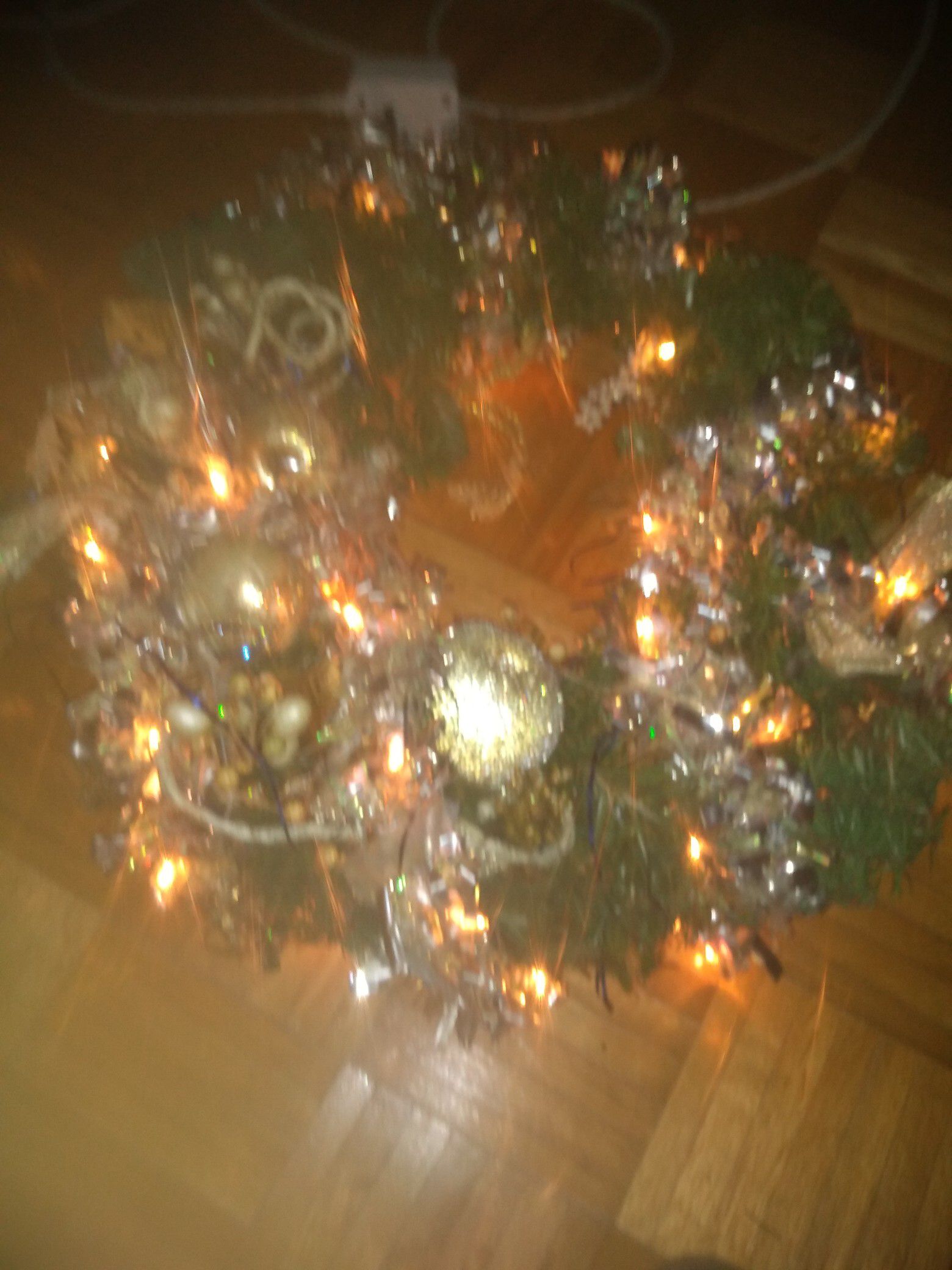 Large 18.5 light up wreath