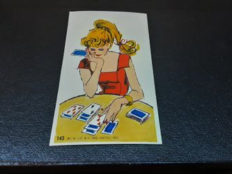 Barbie Trading Card #143 From 1962