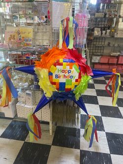 Blocks piñata bundle “4 piece” party fiesta