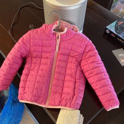 Cat & Jack 3T Puffer Fleece Hood Jacket 