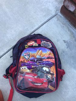 Cars back pack