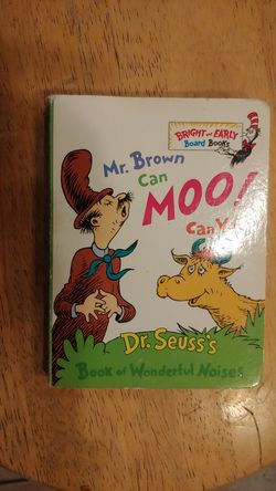 Mr. Brown can moo. A book about noises