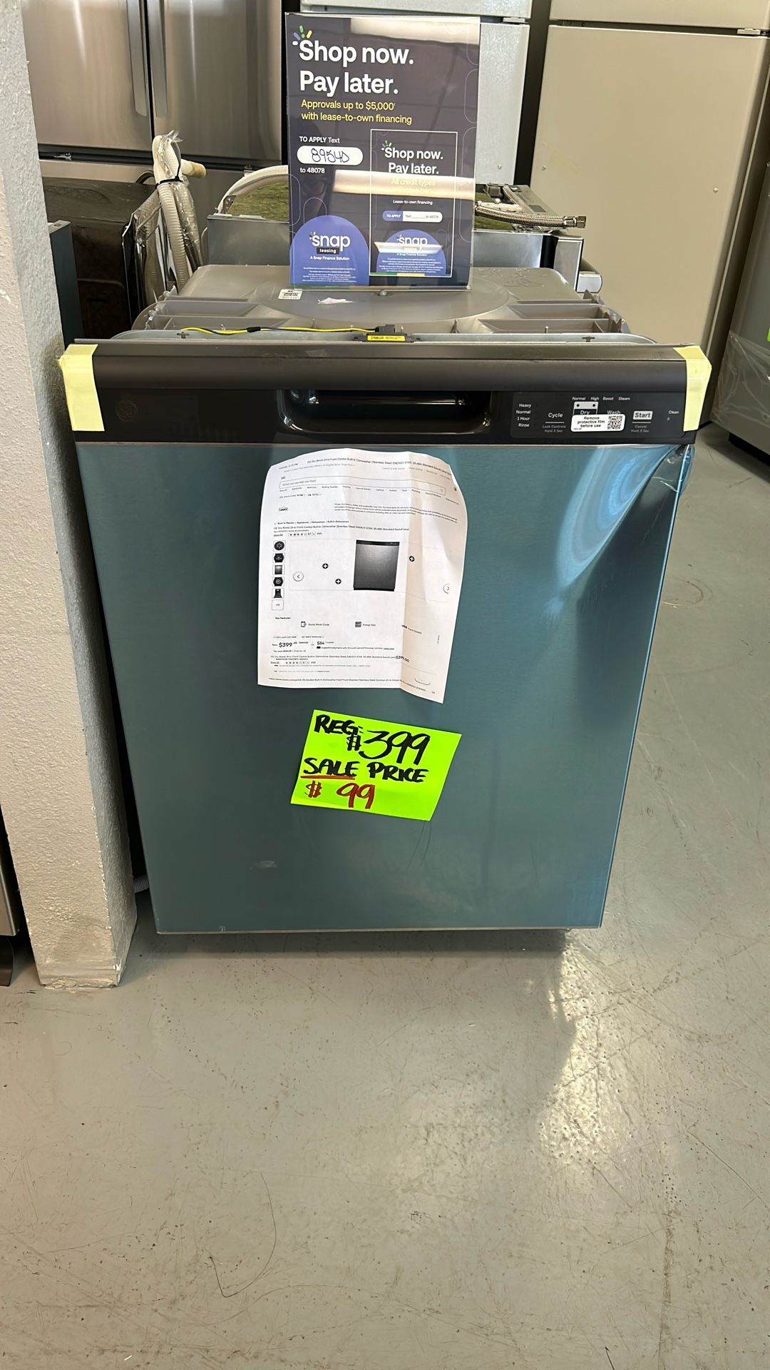 Ge Dishwasher