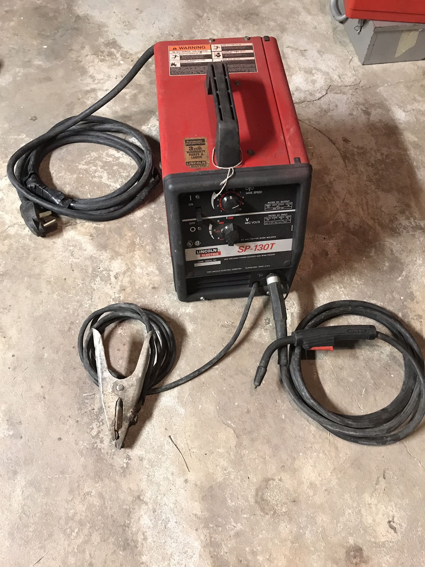 Lincoln Electric SP-130T Arc Welder