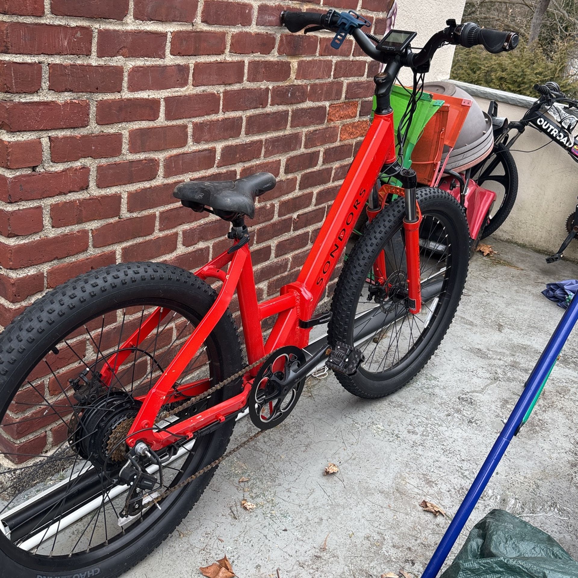 Sonders Orange Foldable Electric Bike  (no trades, Price Is Negotiable)