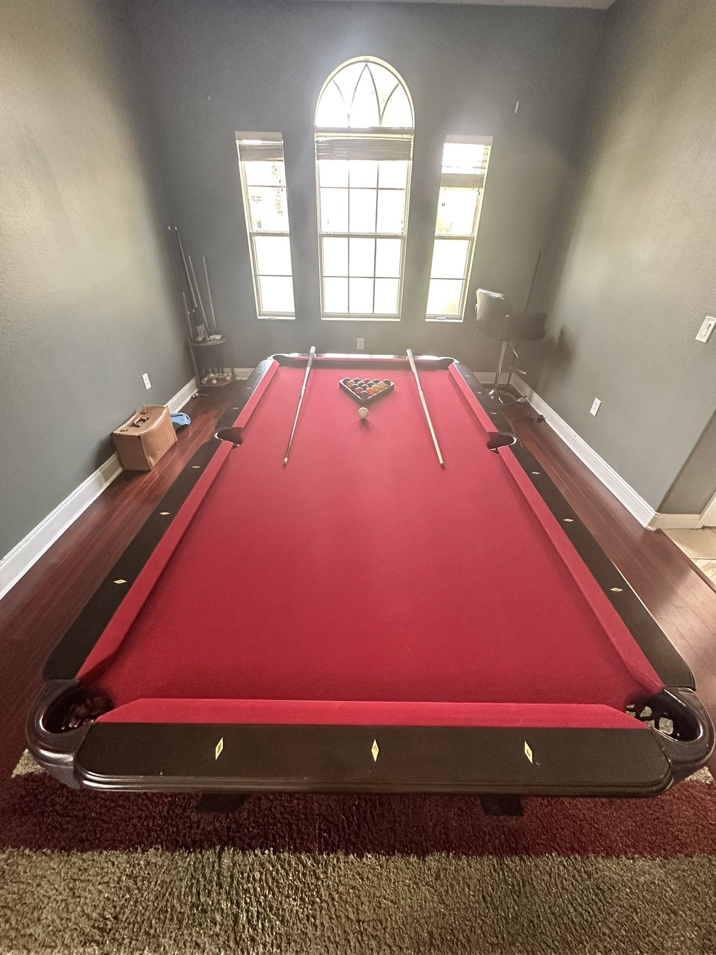 Full Set Impressions Pool Billiards Table
