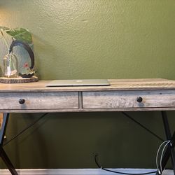 Desk and chair