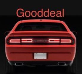 08-14 dodge challenger LED lamp TailLights Housing Red/Clear Lens Dodge (08-14 Challenger)