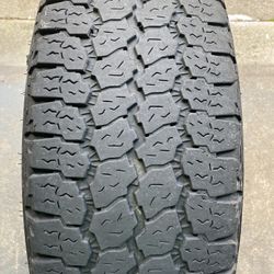 1) 275/70/18 Goodyear Wrangler All Terrain Adventure Kevlar Tire  Tread measures 7/32  DOT 3421  $75 for ONE  I carry other sizes as well 
