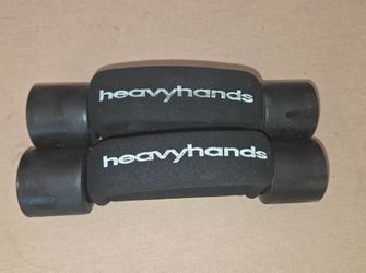 Heavy Hand 3 lb and 10 lb, 7 lb hand weights