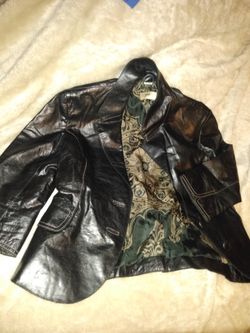 Leather jacket