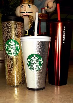 2020' STARBUCKS HOLIDAY TUMBLERS BUNDLE!! NEW