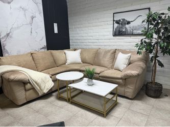 Beige Sectional Free Delivery