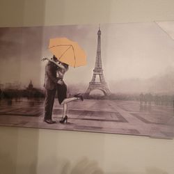 Large Paris Canvas 