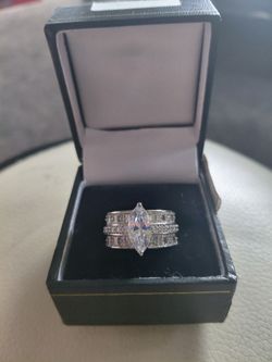 925 Silver CZ Ring