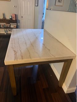 Granite dining table 60x38x30