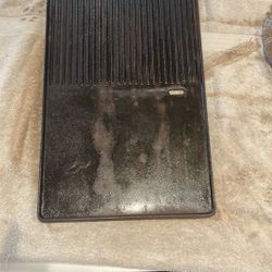 12.5 x 19 Inch Cast Iron Griddle (reversible)
