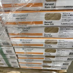 Take Home Sample - Garden Circle Oak Click Lock Waterproof Luxury Vinyl Plank Flooring