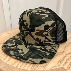 Camo Snapback Hat