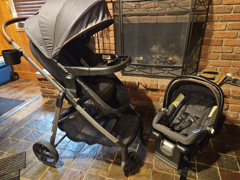 Graco Modes Trio Travel System Charcoal