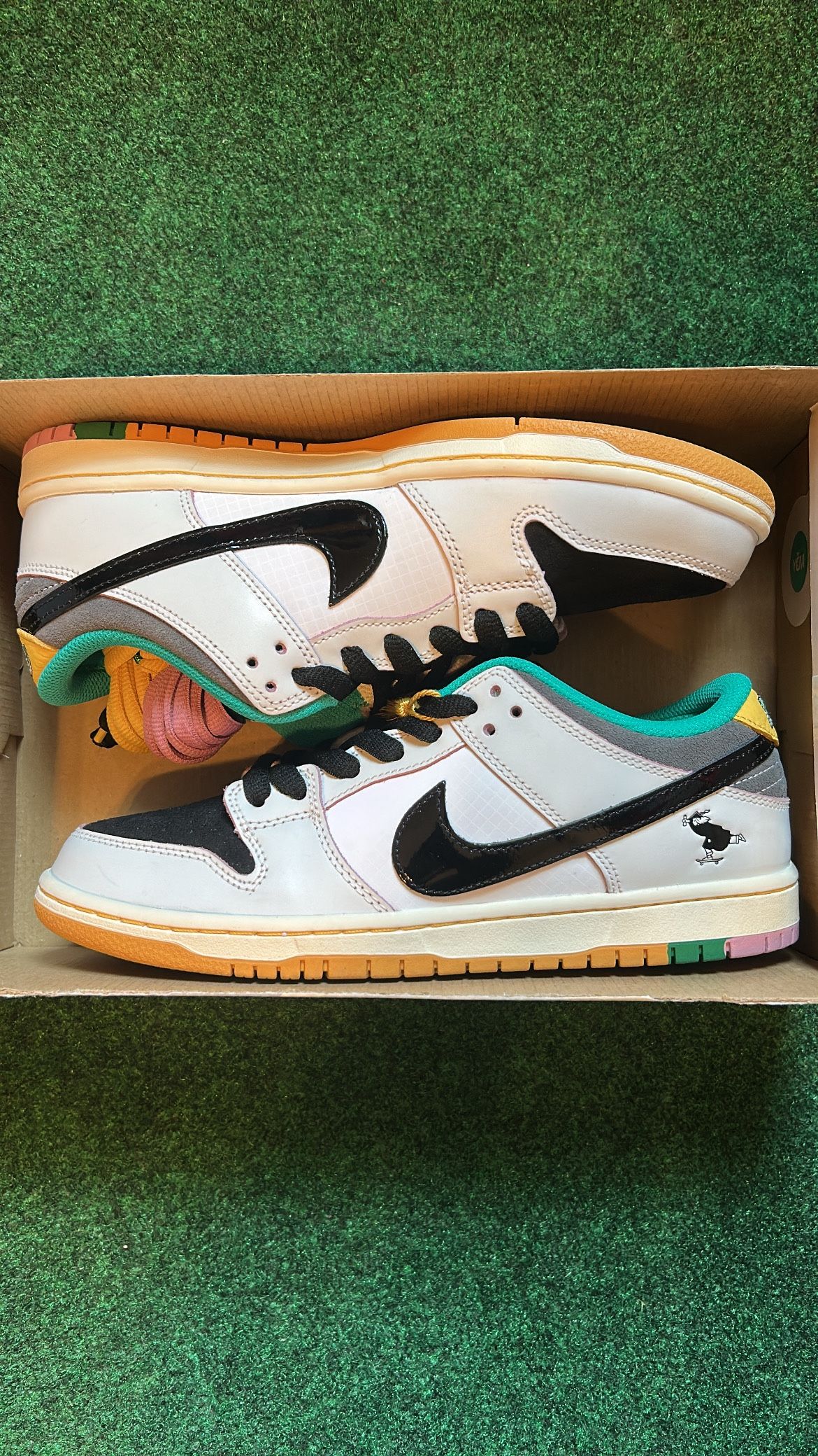CSEF X Nike SB Dunk Low 'White Clear Emerald'