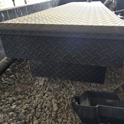 Black matte deep drop in tool box 