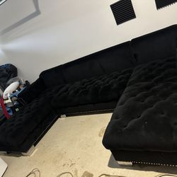Black Sectional 