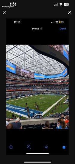 Chargers Vs Raiders $650