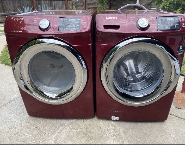 Samsung Washer And Electric Dryer