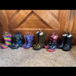 Toddler Rain Boots (5-7)