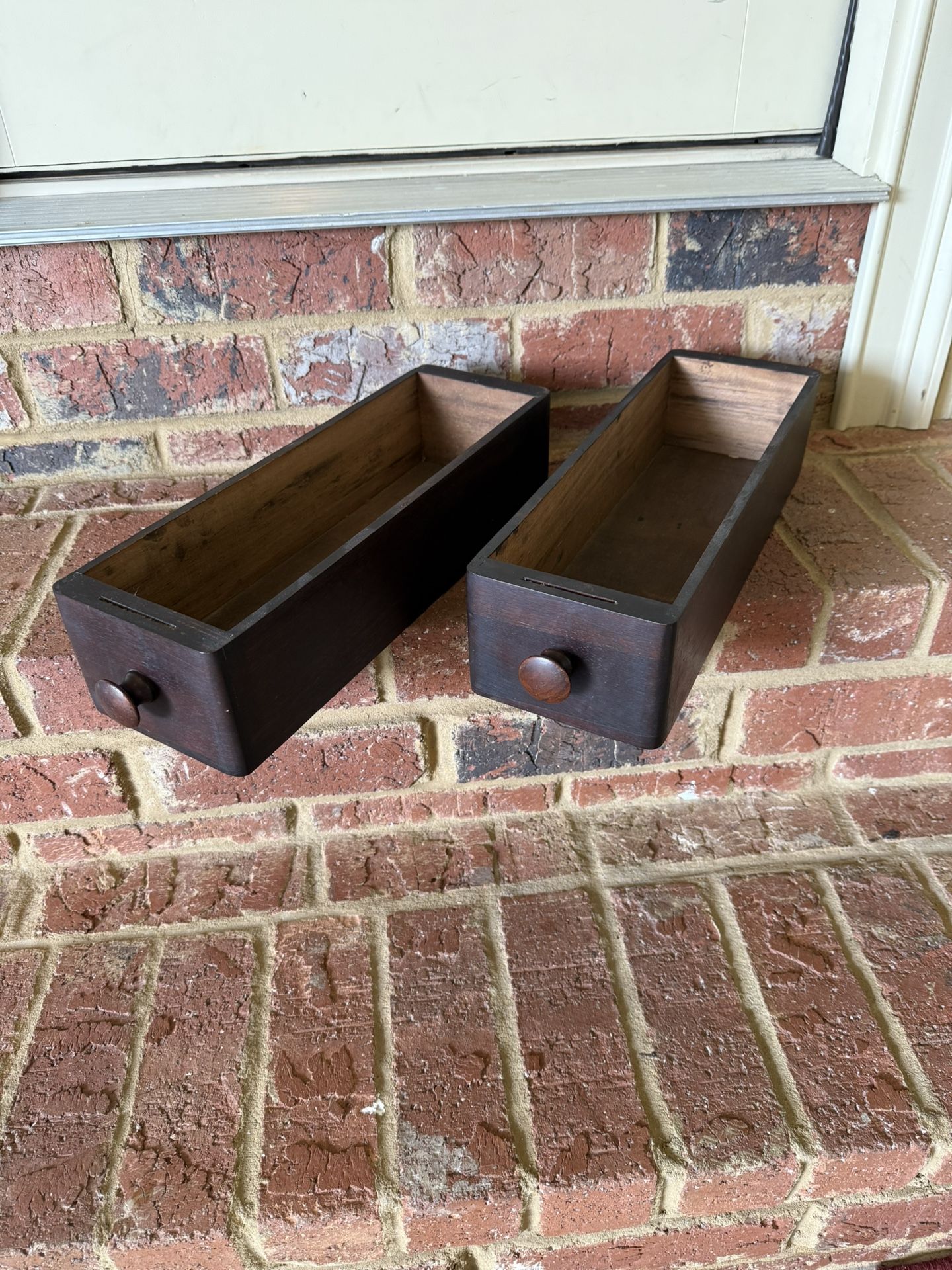 Antique Sewing Machine Drawers