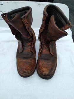 Red wing boots size 9.5