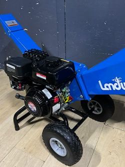 Landworks Wood Chipper Shredder Mulcher, Heavy Duty, 7
HP Gas Powered, Compact Rotor Assembly, 3 Inch Max
Capacity