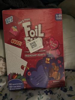 Press & Peel Foil Fun (Friendship Hearts)
