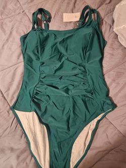 B2prity One Piece Swimsuit for Women Tummy Control Bathing Suits Ruched Slimming Swim Suit Push Up