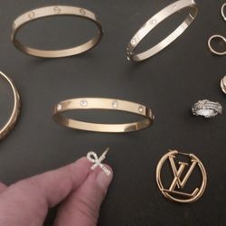 Woman's Gold Plated Jewelry 