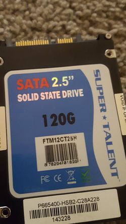 SSD 120 GB NEW