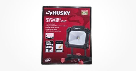 Husky 2000-Lumen Portable LED Work Light - New