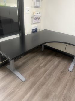 Adjustable Black Desk