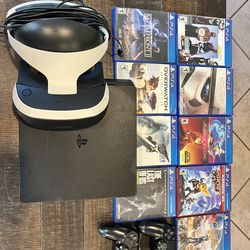 PS4 slim used and dusty bundle read desc.