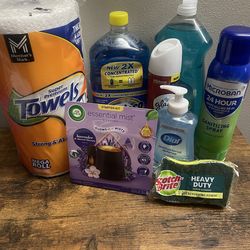 Bundle cleaning supplies