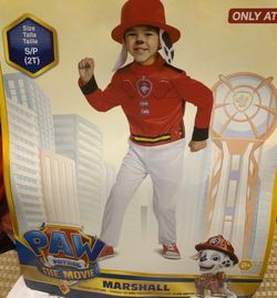 Brand new Paw Patrol Marshall toddler boy or girl size 2T costume