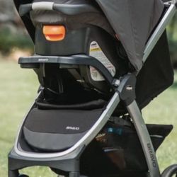 Bravo 3-in-1 Quick Fold Trio Travel System 