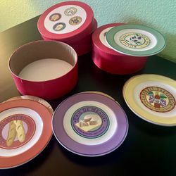 Provence Picnic Cheese & Wine Plates – 3 Box Sets (12 Plates Total)