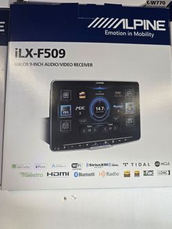 Alpine ILX-F509 Halo9 9" Receiver Compatible with Wireless Android Auto & Apple CarPlay with SWI-CP2 Steering Wheel Interface
