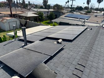 Solar panel cleaning