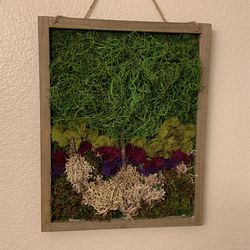 Hand Made Moss Art Decor